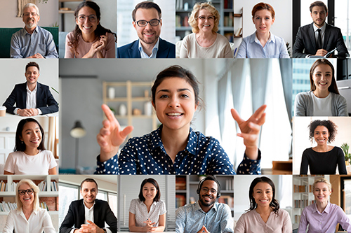 Virtuelle Meetings führen benefitIMPACT